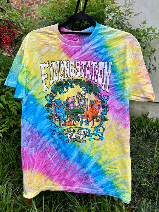 Tie Dye T-Shirt - Meadow Grateful Logo